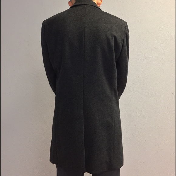 Grey cashmere blend coat by Trugen - Picture 3 of 8
